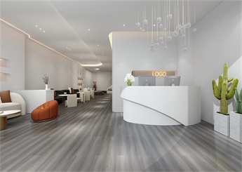 簡約醫(yī)療美容院裝修設計效果圖