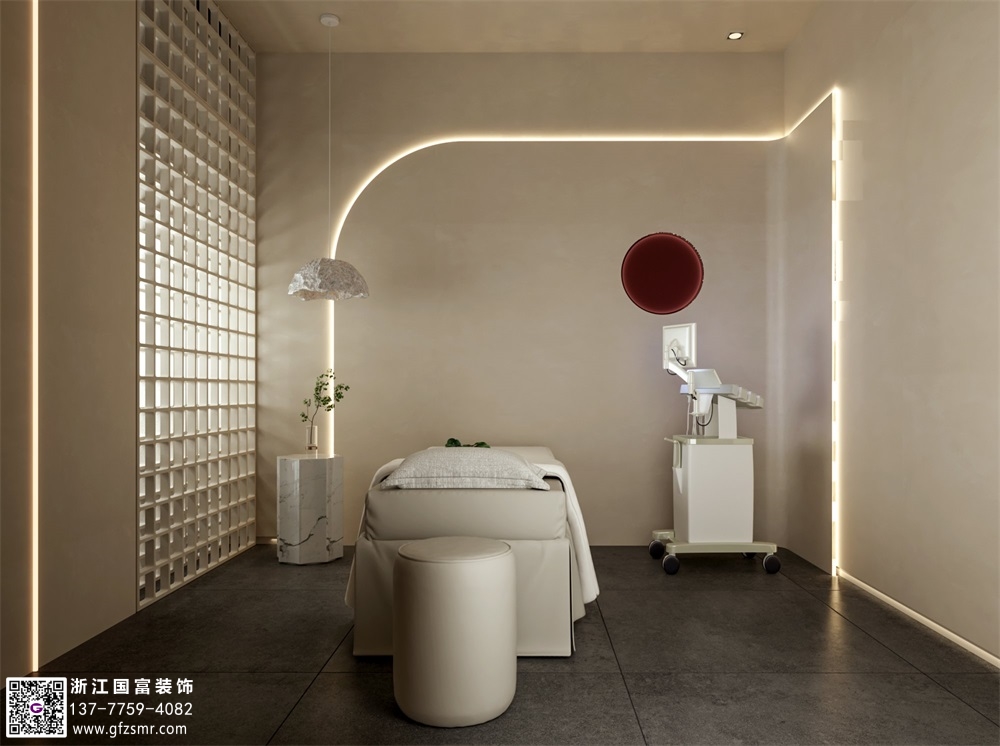 侘寂風美容院的設計理念